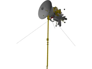 Cassini Probe 3D Model