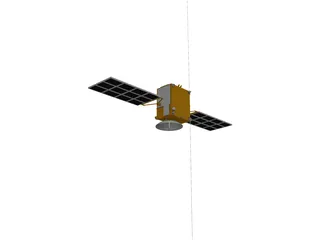 Mars Express Probe 3D Model