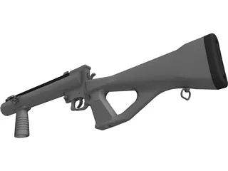 40MM Grenade Launcher 3D Model