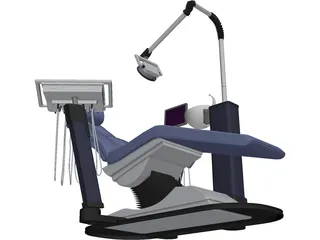 Dentist Chair 3D Model