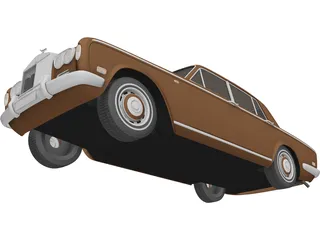 Rolls Royce Silver Shadow 3D Model