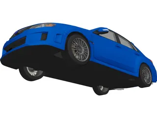 Subaru Impreza WRX STi 3D Model