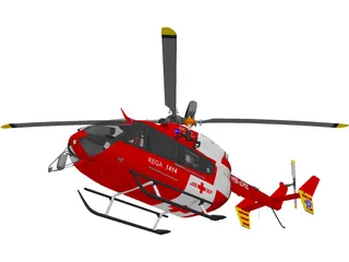 Eurocopter EC145 3D Model