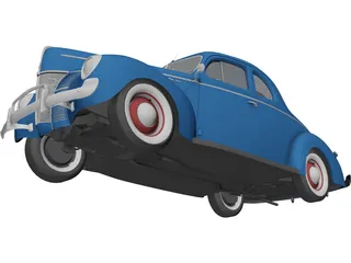 Ford Deluxe (1940) 3D Model