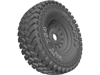 Maxxis Offroad Tire 3D Model