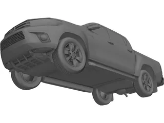 Toyota Hilux (2016) 3D Model