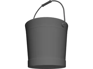 Water Bucket 3D Model