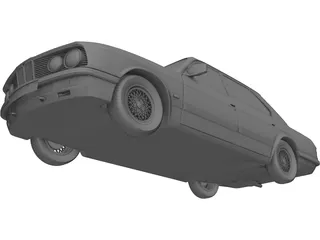 BMW 5-series E28 (1985) 3D Model