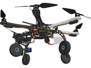 Condor Drone 3D Model
