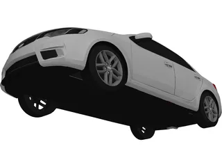 Kia Cerato (2010) 3D Model