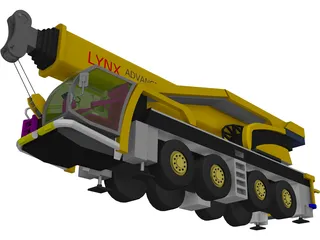 Lynx Crane 3D Model