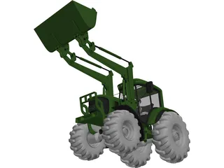 Front Loader 3D Model