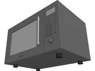 Microwave 3D Model