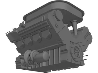 Mugen Eengine LMP1 Series 3D Model