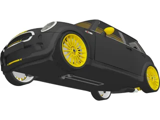 Mini Cooper S Modified (2005) 3D Model