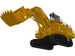 Hitachi EX5500 3D Model