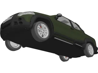 Fiat Strada Adventure (2013) 3D Model