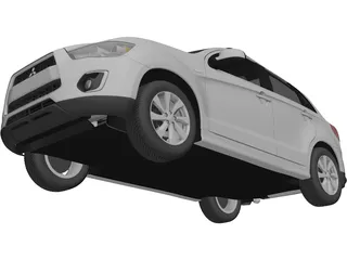 Mitsubish Outlander Sport (2013) 3D Model