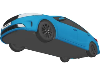 Kia Cerato (2017) 3D Model