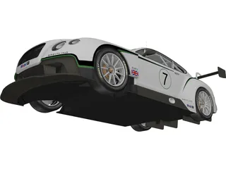 Bentley Continental GT3 (2014) 3D Model