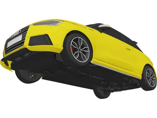 Audi S1 (2015) 3D Model