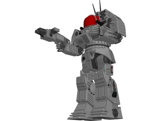 Mech Battlemaster 3D Model