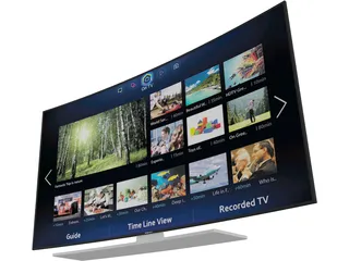 Samsung TV Curved 3D Model