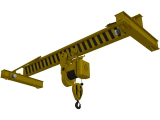 Crane 3D Model