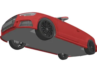Audi A3 Cabriolet (2017) 3D Model