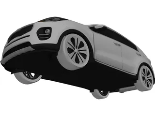 Kia Sportage (2017) 3D Model