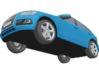 Audi Q5 (2013) 3D Model