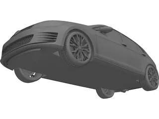 Volkswagen Golf GTI (2010) 3D Model