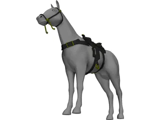 Horse 3D Model