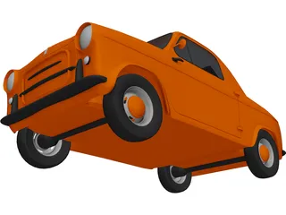 Vespa 400 3D Model