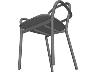 Studio Chair Niskota 3D Model