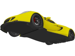 Hennessey Venom GT (2012) 3D Model