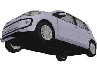 Volkswagen UP (2016) 3D Model
