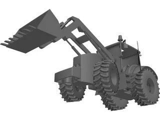 Excavator 3D Model