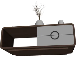 Modern Coffee Table 3D Model