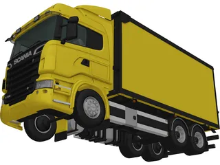 Scania R 730 (2010) 3D Model