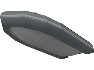 Inflatable Boat 3D Model