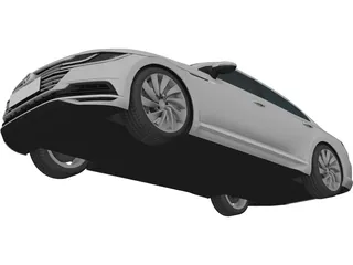 Volkswagen Arteon (2018) 3D Model