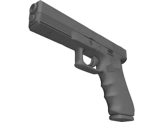 Glock 17 3D Model