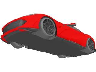 Ferrari 812 Superfast (2015) 3D Model