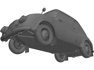 Subaru 360 (1958) 3D Model