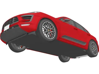 Porsche Macan GTS (2017) 3D Model