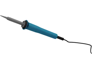 Soldering Iron 3D Model