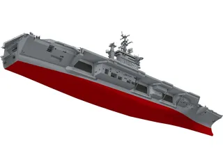 USS Gerald R. Ford 3D Model