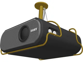 Sony Video Projector 3D Model