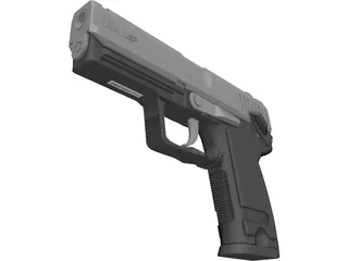 Heckler & Koch USP 3D Model